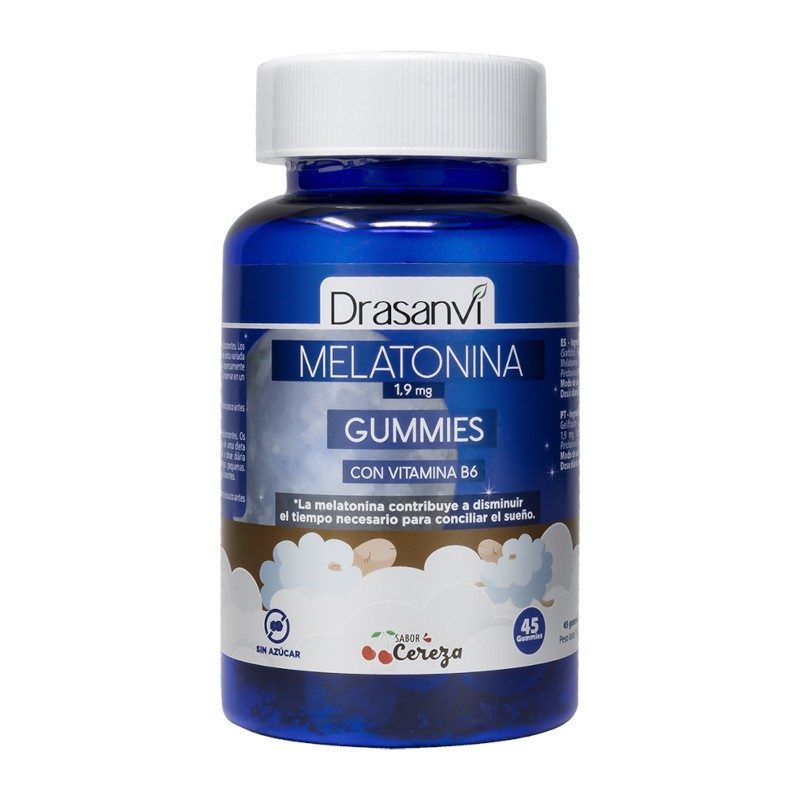 Drasanvi Melatonina 1,9 Mg + Vitamina B6 Cereza 45 Gominolas-1