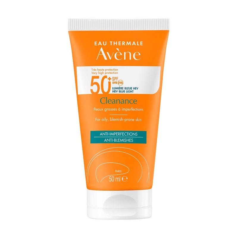 AVÈNE Cleanance Protector Solar Facial SPF50+ 50ml-1