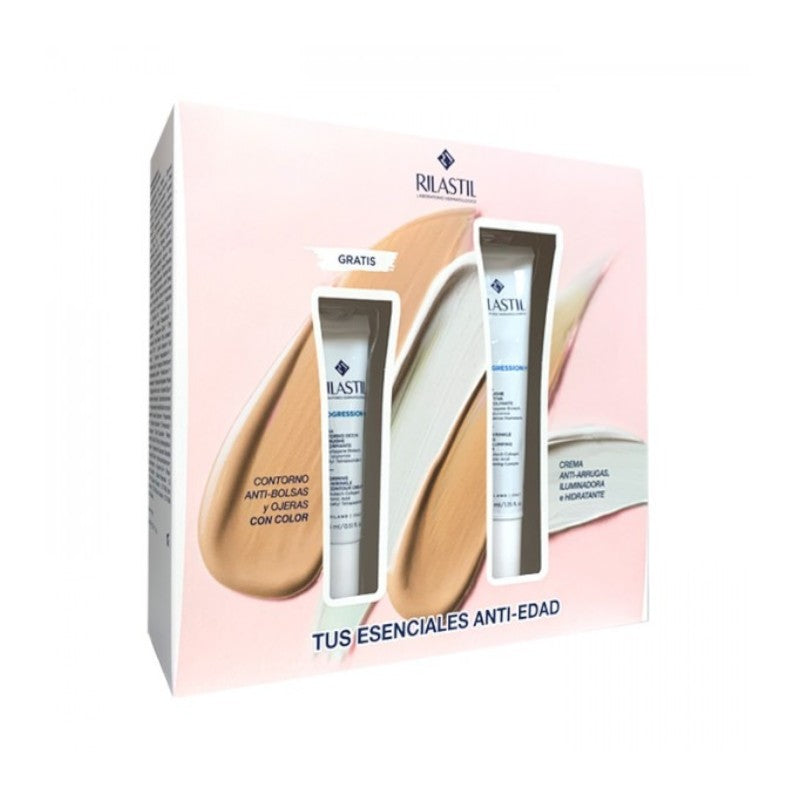 Rilastil Pack Progression Crema Antiarrugas 40ml + Contorno 15ml Gratis-1