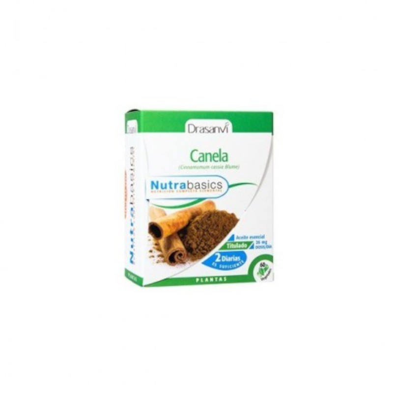 Drasanvi Nutrabasics Canela 60 Cápsulas-1