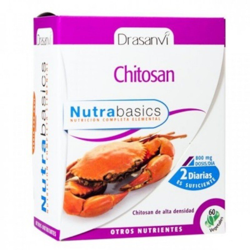Drasanvi Nutrabasics Chitosan 60 Cápsulas-1