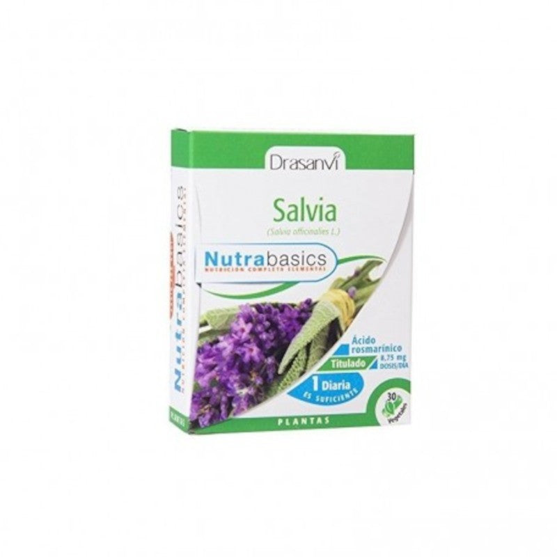 Drasanvi Nutrabasics Salvia 30 Cápsulas-1