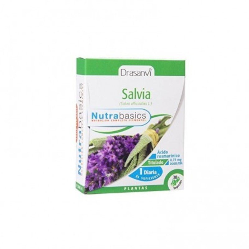 Drasanvi Nutrabasics Salvia 30 Cápsulas-1