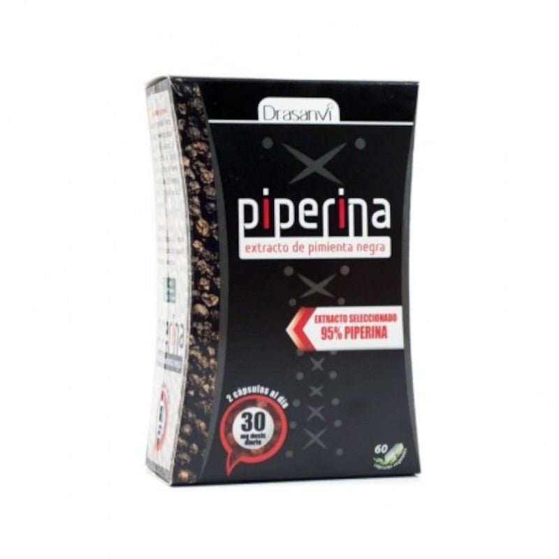 Drasanvi Piperina Extracto de Pimienta Negra 60 Cápsulas-1