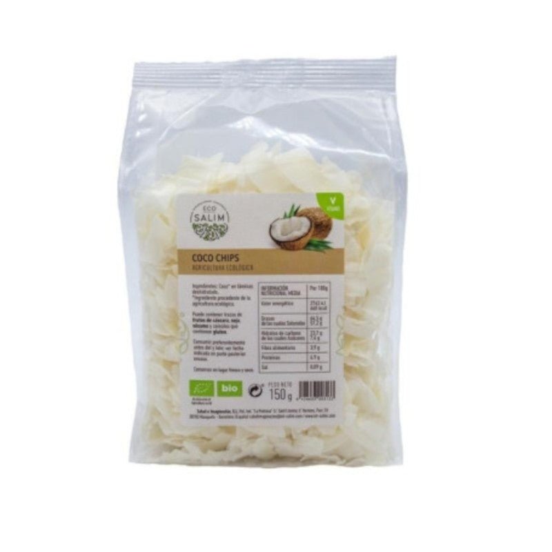 Eco-Salim Coco Chips Deshidratados Bio 150 g-1