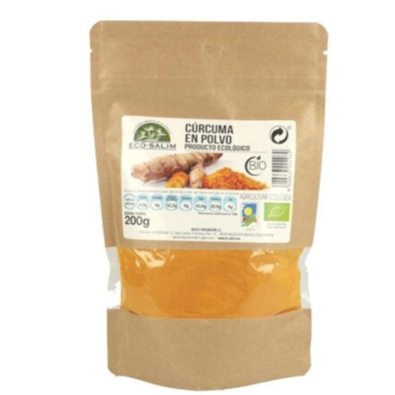 Eco-Salim Cúrcuma en Polvo Bio 200 g-1