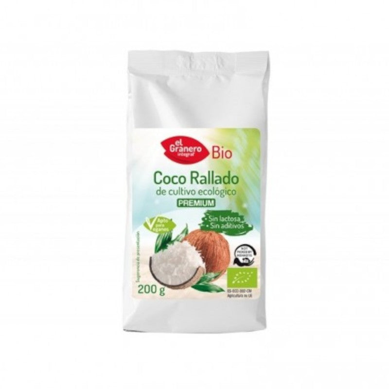 El Granero Integral Coco Rallado Bio 200 g-1