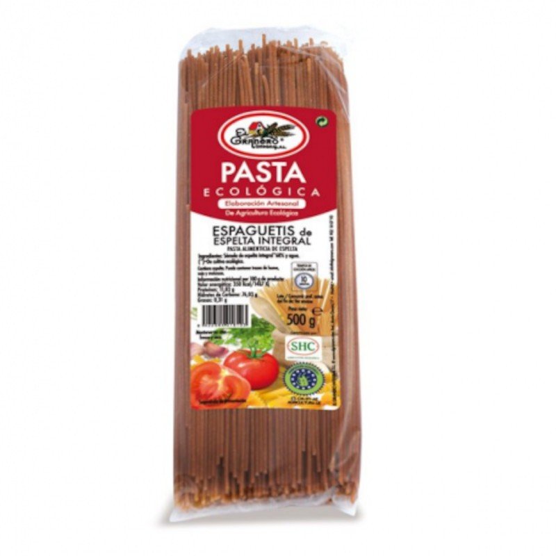El Granero Integral Espaguetis Espelta Integral Bio 500 g-1