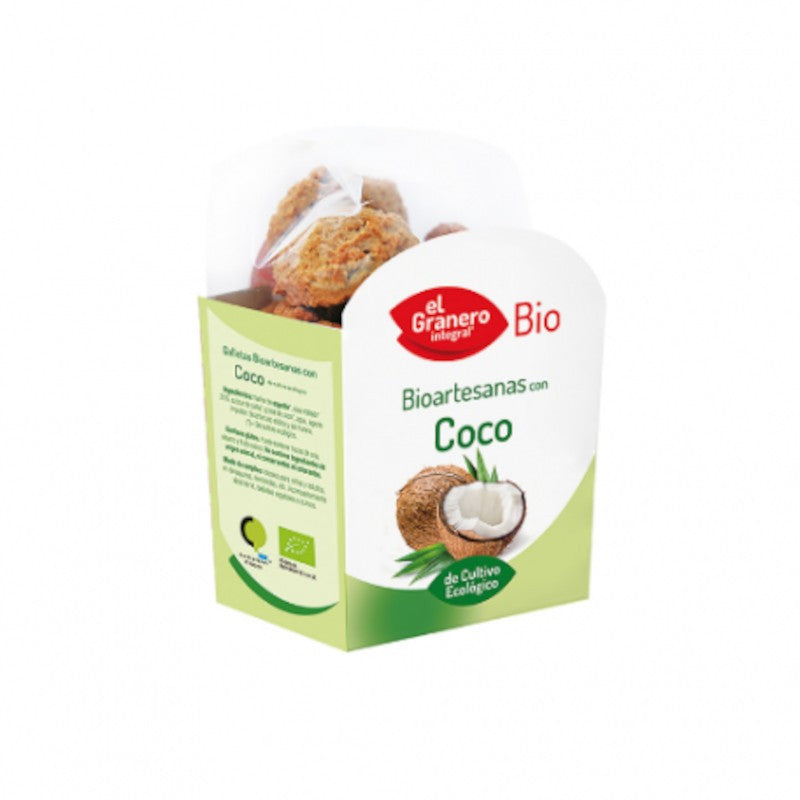 El Granero Integral Galletas Artesanas con Coco Bio 220 g-1