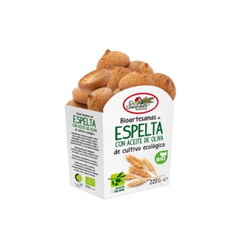 El Granero Integral Galletas Artesanas de Espelta Bio 220 g-1
