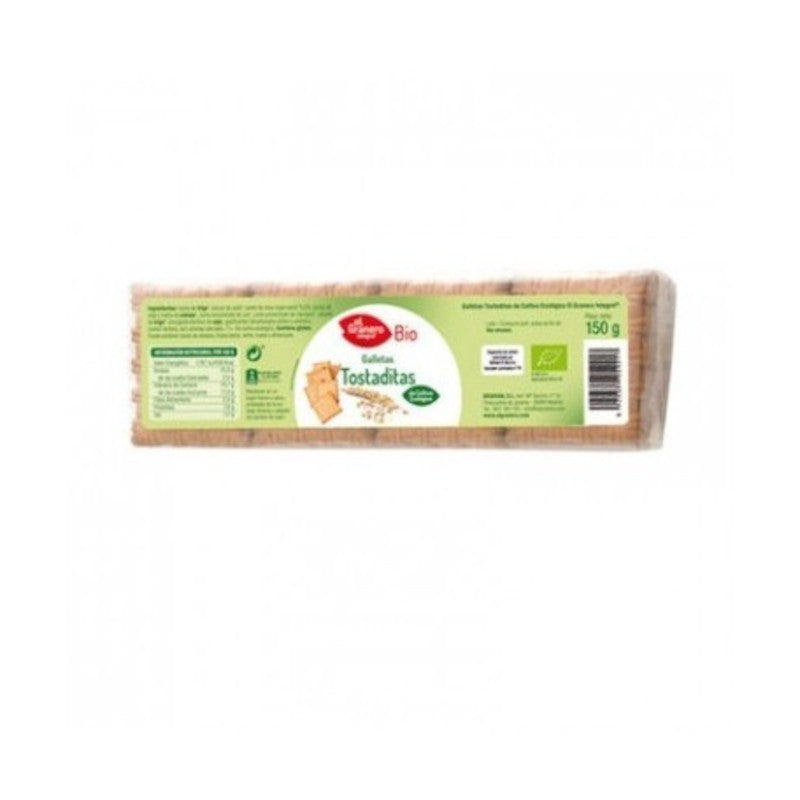El Granero Integral Galletas Tostaditas Bio 150 g-1