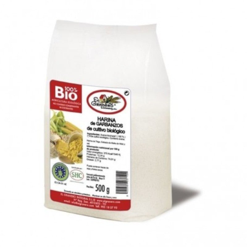 El Granero Integral Garbanzos Bio 500 g-1