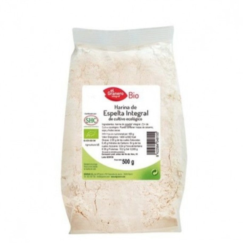 El Granero Integral Harina Espelta Integral Bio 500 g-1
