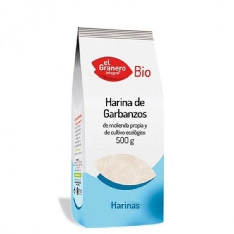 El Granero Integral Harina Garbanzo Bio 500 g-1