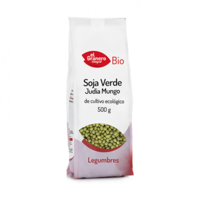El Granero Integral Judía Mungo Soja Verde Bio 500 g-1