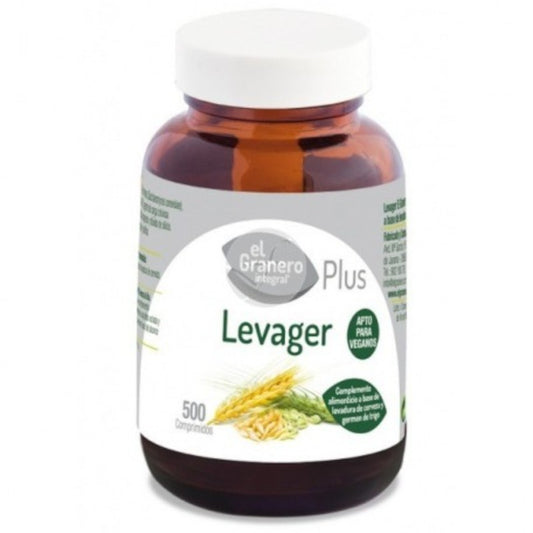 El Granero Integral Levager Levadura de Cerveza y Germen de Trigo 500 Comprimidos-1