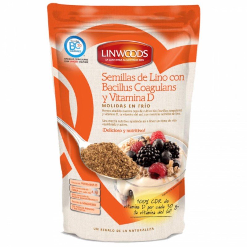 El Granero Integral Semillas de Lino Molidas Eco con Probiótico y Vitamina D 200 g-1