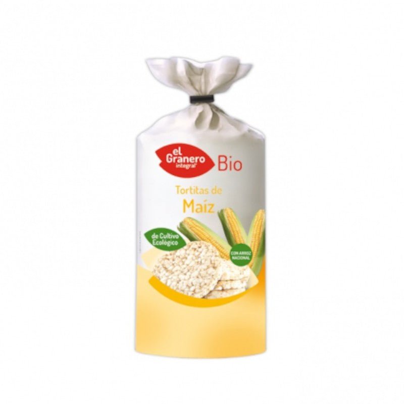 El Granero Integral Tortitas de Maíz con Sal Bio 110 g-1
