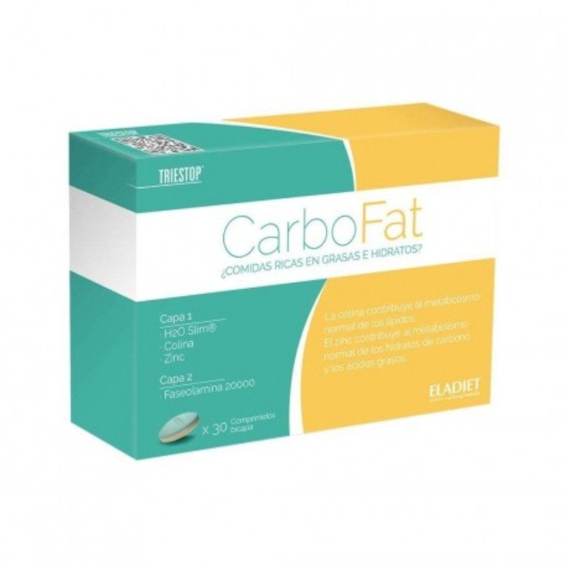 Eladiet Triestop Carbofat 30 Comprimidos-1