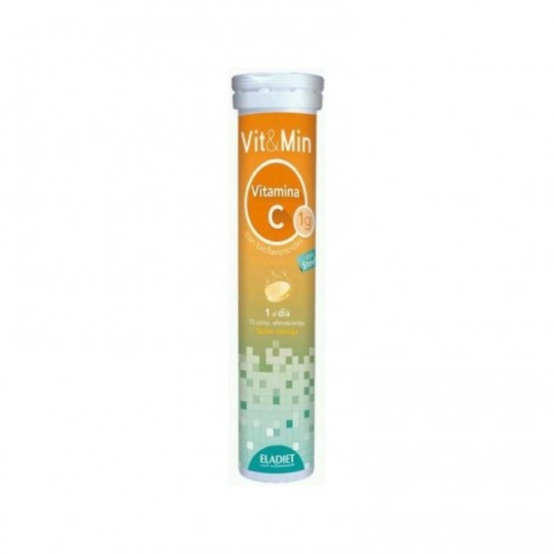 Eladiet Vitamina C 15 Comprimidos Efervescentes-1