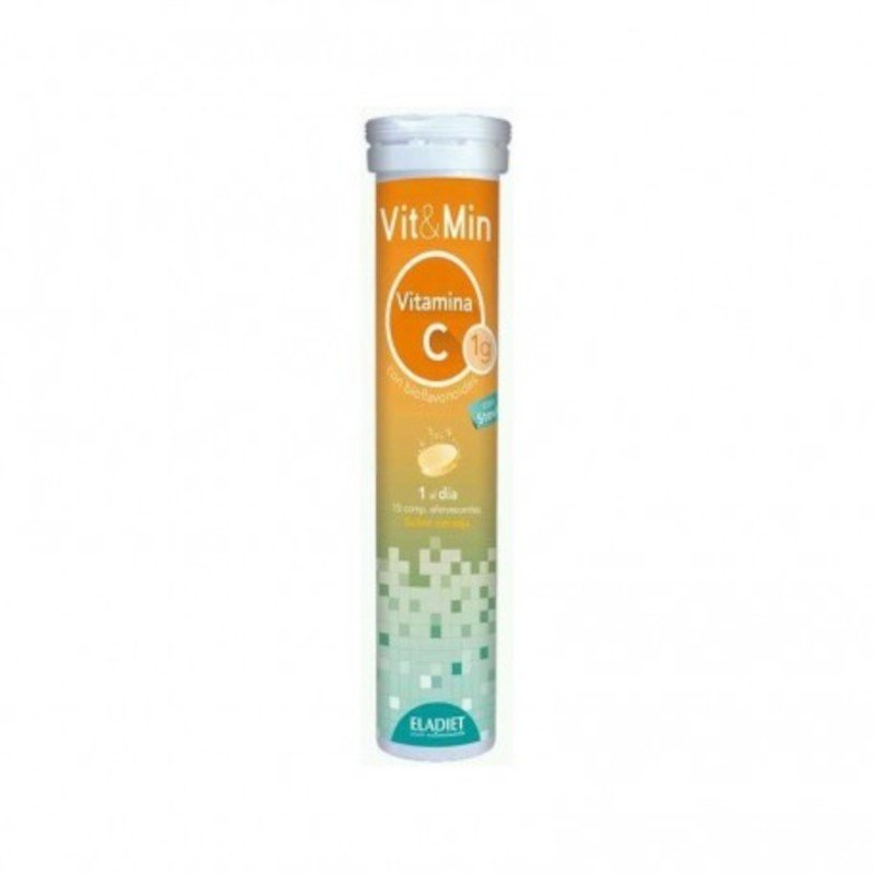 Eladiet Vitamina C 15 Comprimidos Efervescentes-1