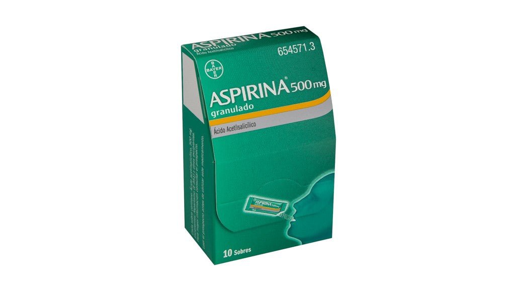 BAYER Aspirina 500 mg 10 Sobres Granulado-1