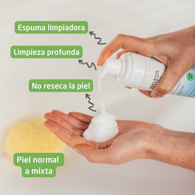 Weleda Cosmética Espuma Limpiadora 150ml-8