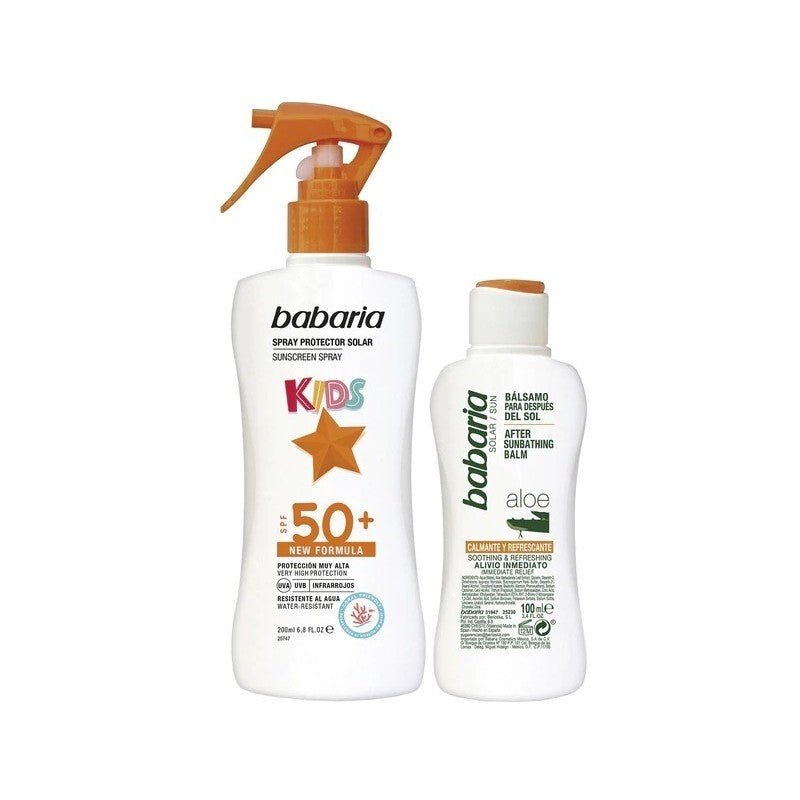 Babaria Solar Infantil Spf50+ Spray Lote 2 Piezas-1
