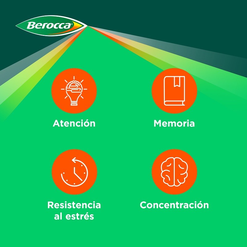 BEROCCA Performance Naranja 30 Comprimidos Efervescentes-4