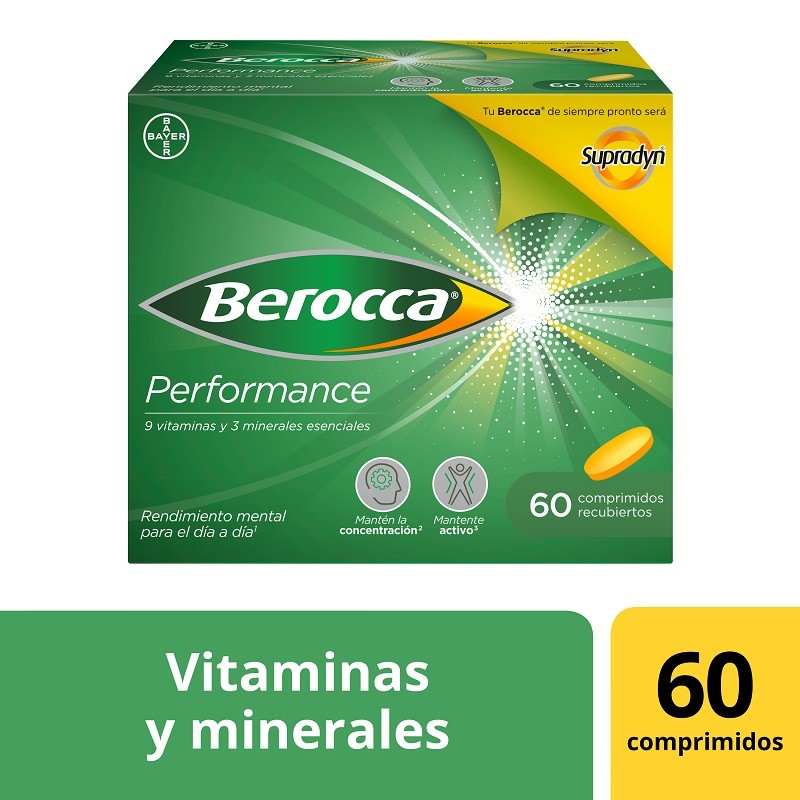 BEROCCA Performance 60 Comprimidos-2