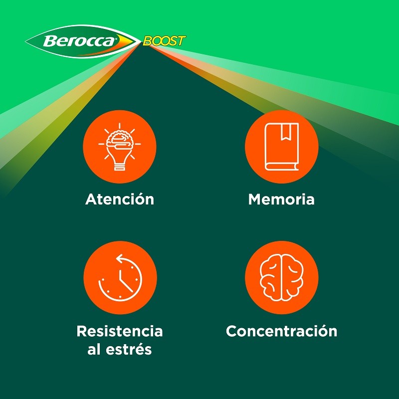 BEROCCA BOOST Guaraná 15 Comprimidos Efervescentes-7