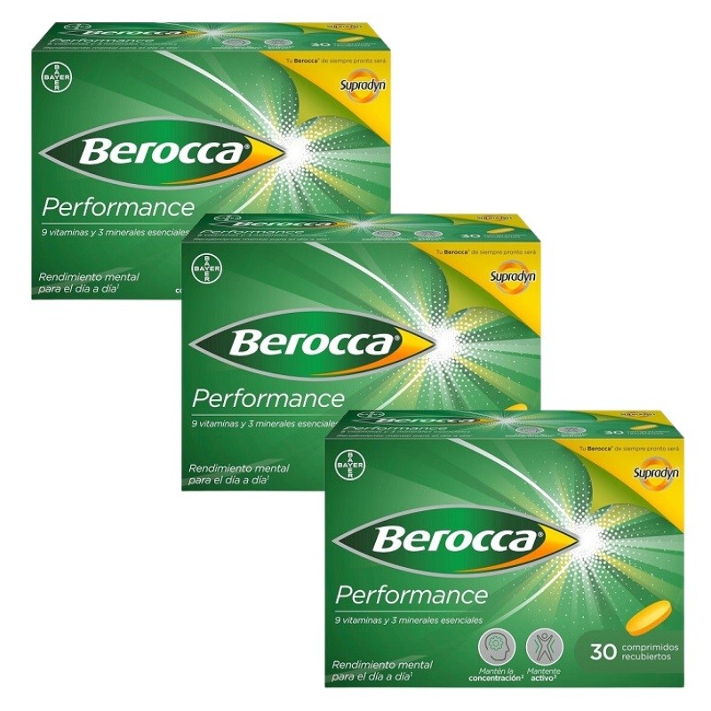BEROCCA Performance 3x30 Comprimidos-1