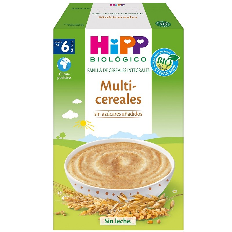 HIPP Biológico Papilla Multicereales Integrales +6 meses 400gr-1