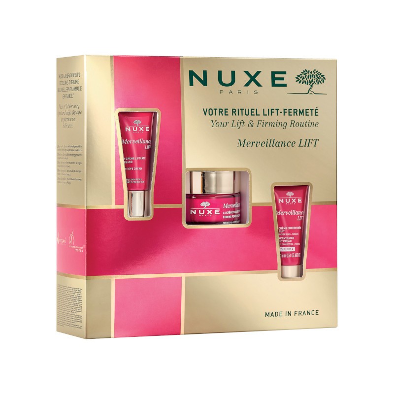 Nuxe Rutina de firmeza: Crema en polvo 50ml + Contorno de ojos 15ml + Crema de noche 15ml-1