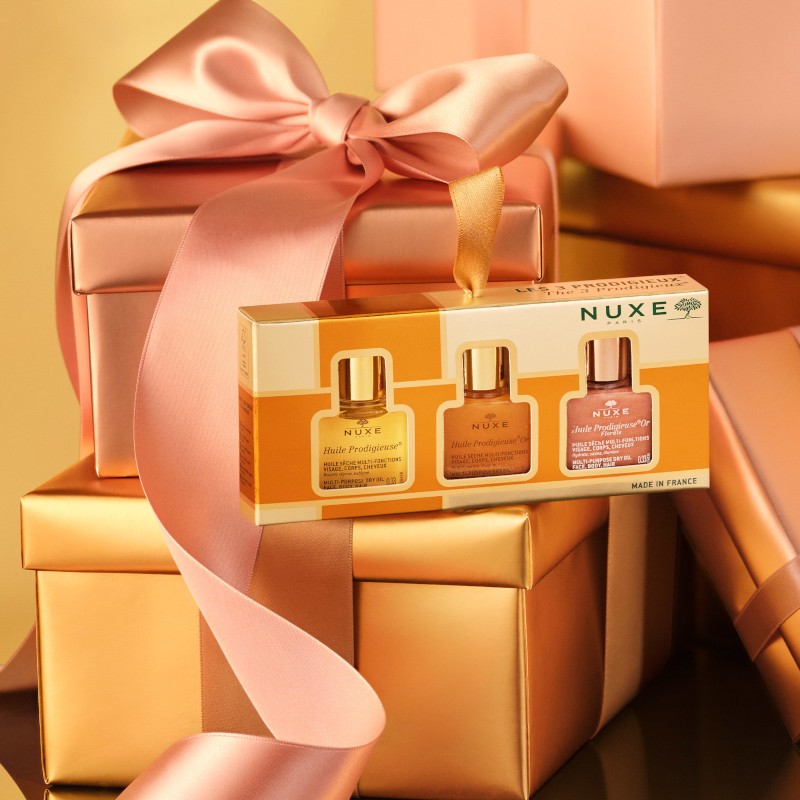 Nuxe Cofre Belleza Huile Prodigieuse 3 Aceites Icónicos-3