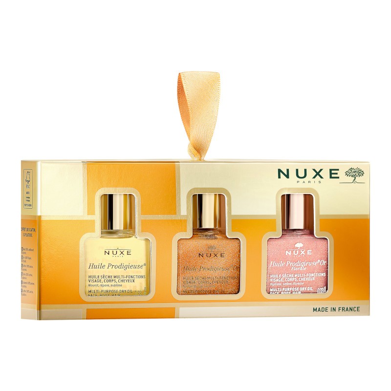 Nuxe Cofre Belleza Huile Prodigieuse 3 Aceites Icónicos-1