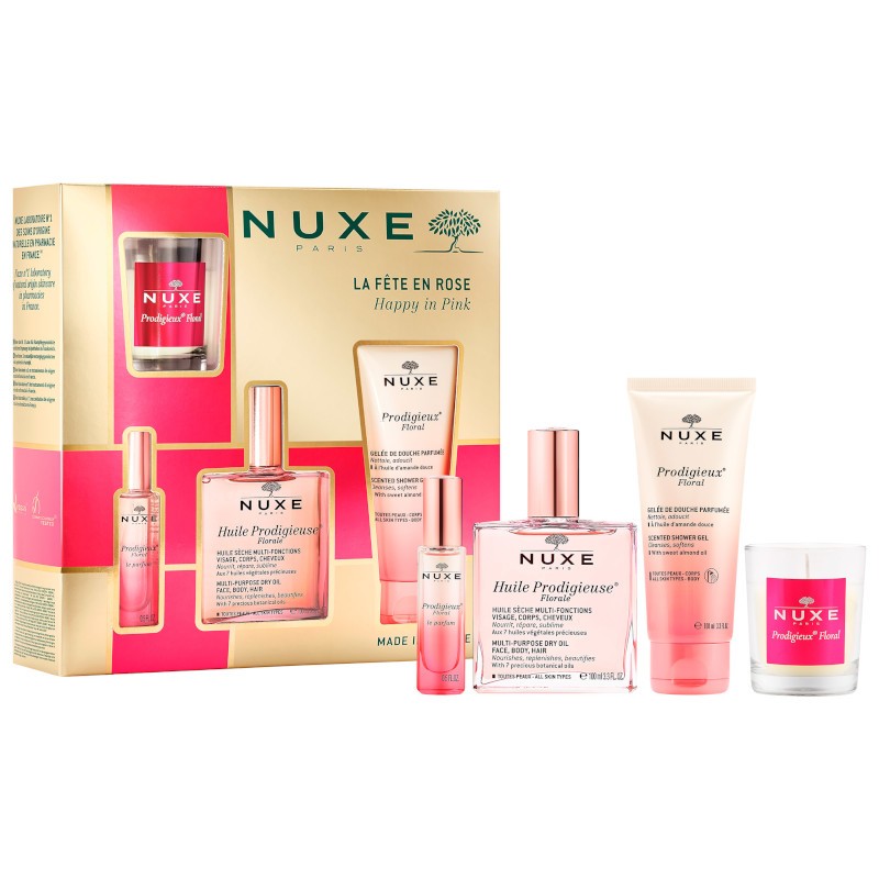 Nuxe Cofre Belleza Prodigieux Floral Fiesta Rosa-2