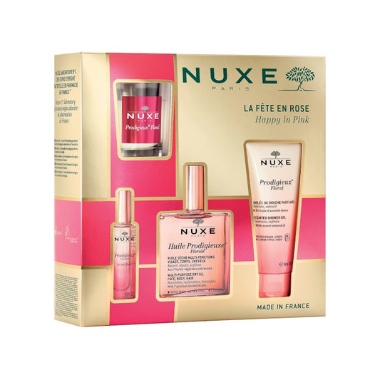 Nuxe Cofre Belleza Prodigieux Floral Fiesta Rosa-1