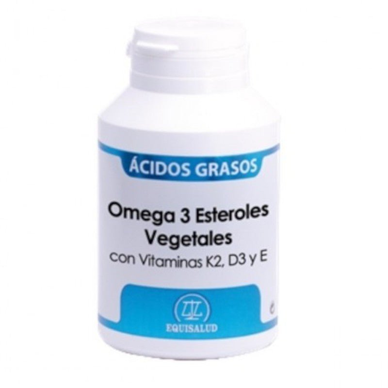 Equisalud Omega 3 Esteroles Vegetales con Vitaminas K2 + D3 + E 120 Cápsulas-1