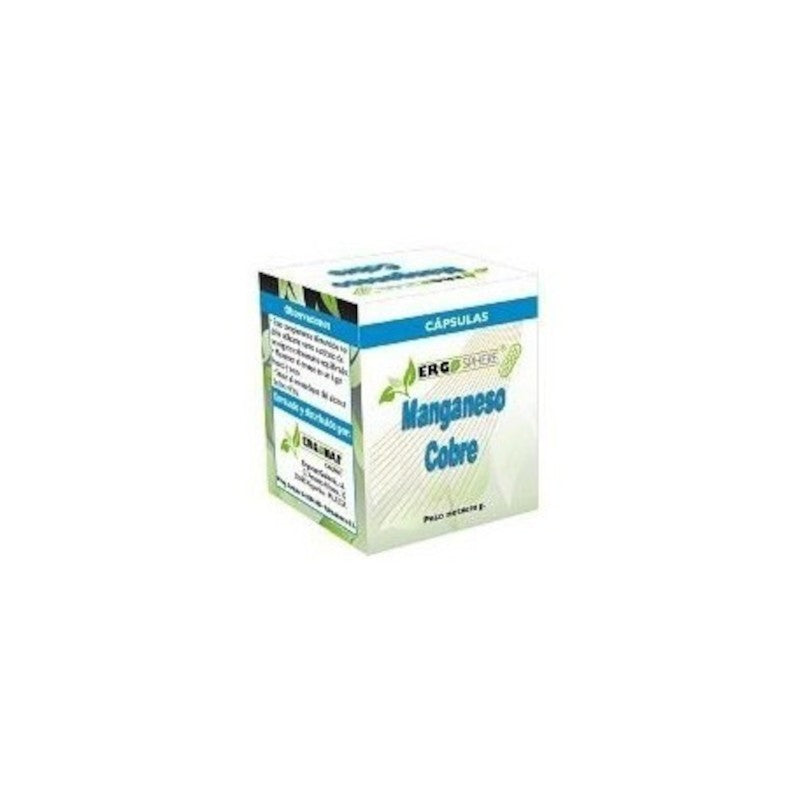 ERGONATURAL Manganeso Ergosphere 50 Cápsulas-1