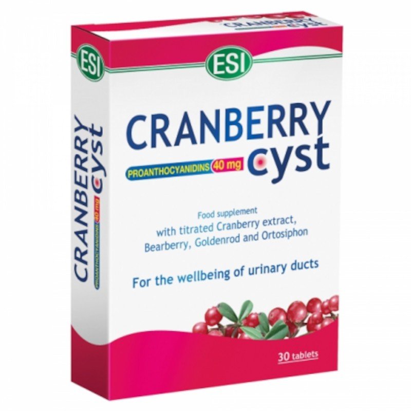 Esi Cranberry Cyst 30 Comprimidos-1