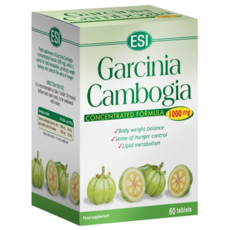 Esi Garcinia Cambogia 1000 mg 60 Comprimidos-1