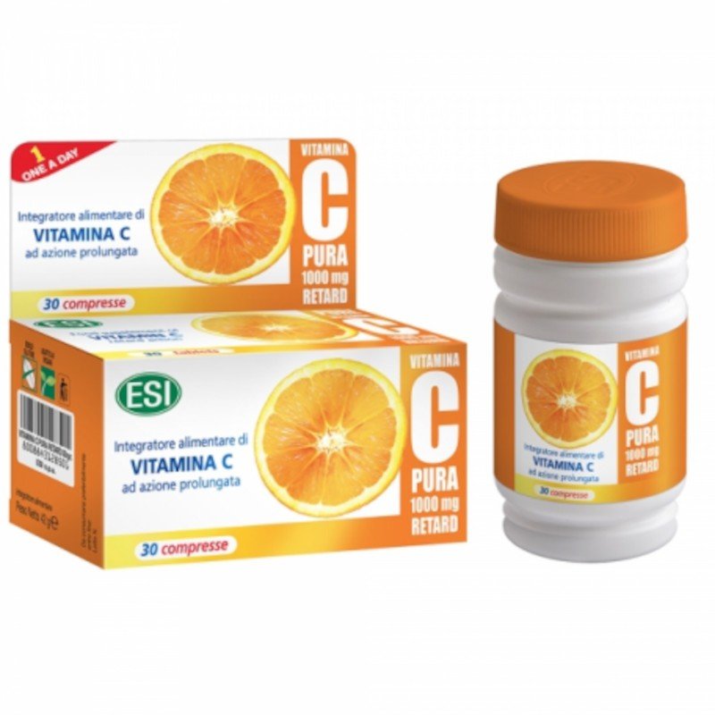 Esi Vitamina C Pura Retard 1000 mg 30 Comprimidos-1