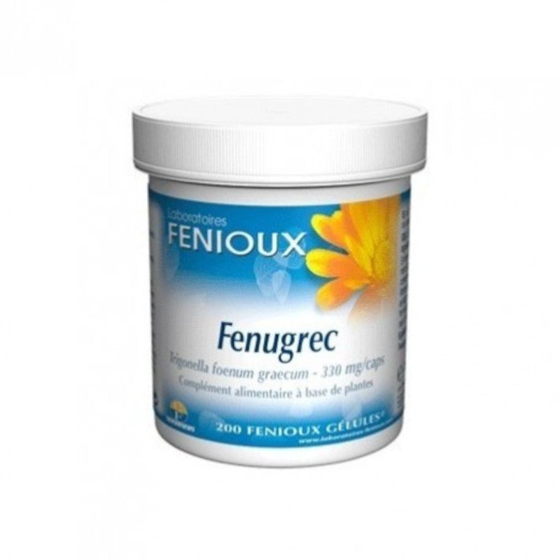 Fenioux Fenogreco 330 mg 200 Cápsulas-1