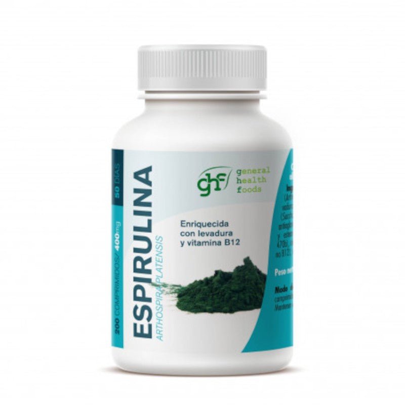 Ghf Espirulina 400 mg 200 Comprimidos-1