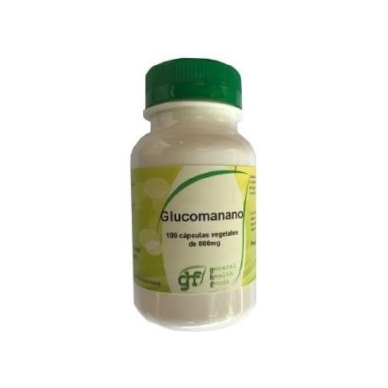 Ghf Glucomanano 600 mg 100 Cápsulas-1
