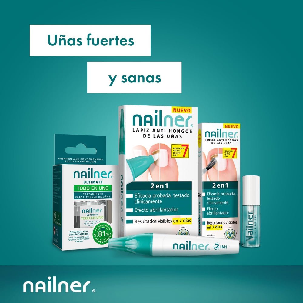Nailner Ultimate Todo en Uno Fortalecedor Uñas 10ml