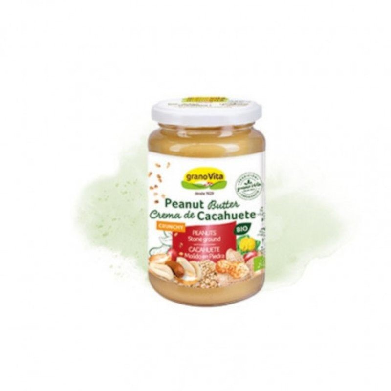 Granovita Crema de Cacahuete Crujiente Bio 350 g-1