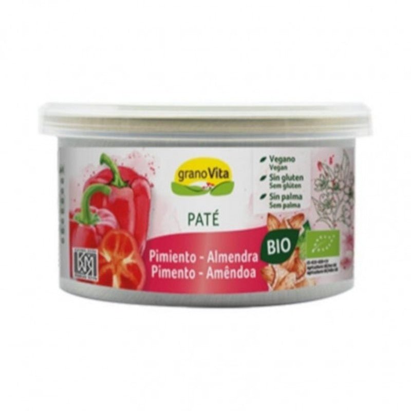 Granovita Paté Pimiento - Almendra Bio 125 g-1