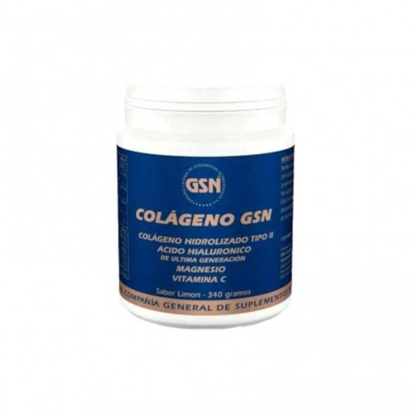 Gsn Colágeno con Ácido Hialurónico Sabor Limón 340 g-1